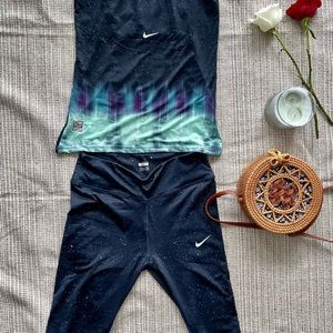 Nike top and knee shorts
